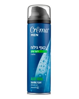 Пена для бритья для чувствительной кожи с  ALOE VERA Crema Men, 200 мл