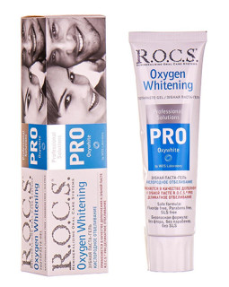 Pastă de dinți R.O.C.S. Pro OXYGEN WHITE, 60 g