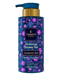 Парфюмированный гель для душа Famirel Intensive Hydrating Essence №4, 300 мл