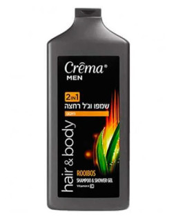 Șampon & Gel de duș 2 în 1 Crema Men Rooibos, 700 ml