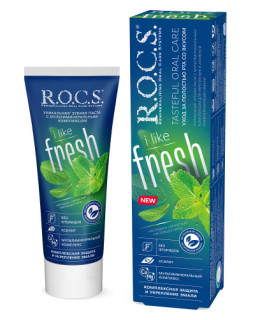 Pastă de dinți R.O.C.S. i Like Fresh, 74 g