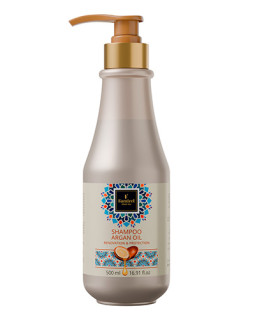 Șampon pentru par uscat și deteriorat Famirel Argan Oil - Protecție și Restaurare, 500 ml