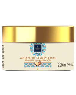 Scrab pentru scalp Famirel Argan Oil - Protecție și Restaurare, 250 ml